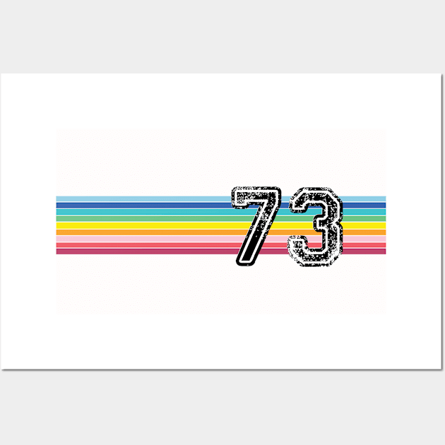 73 what a year! Wall Art by Madebykale